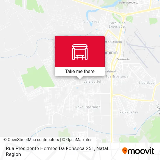 Rua Presidente Hermes Da Fonseca 251 map