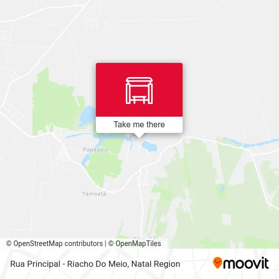 Rua Principal - Riacho Do Meio map