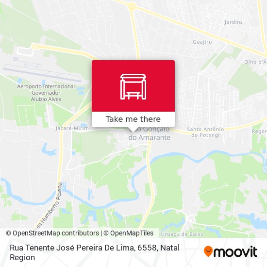 Rua Tenente José Pereira De Lima, 6558 map
