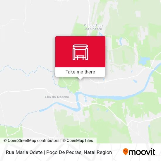 Rua Maria Odete | Poço De Pedras map