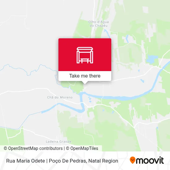 Rua Maria Odete | Poço De Pedras map