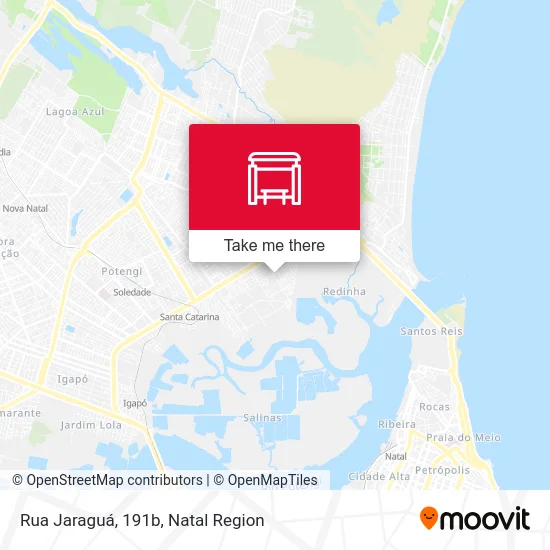 Rua Jaraguá, 191b map