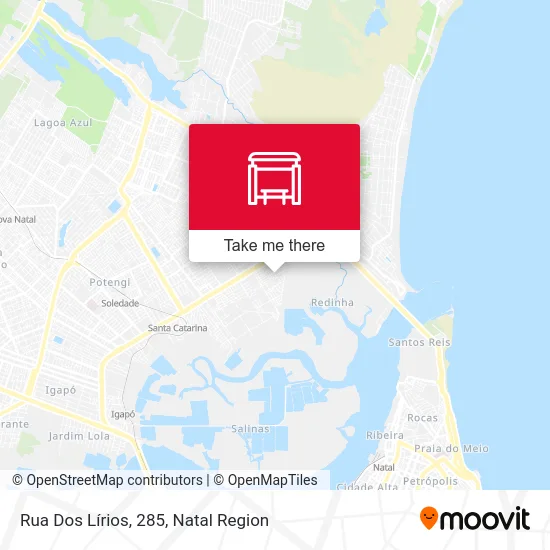 Rua Dos Lírios, 285 map