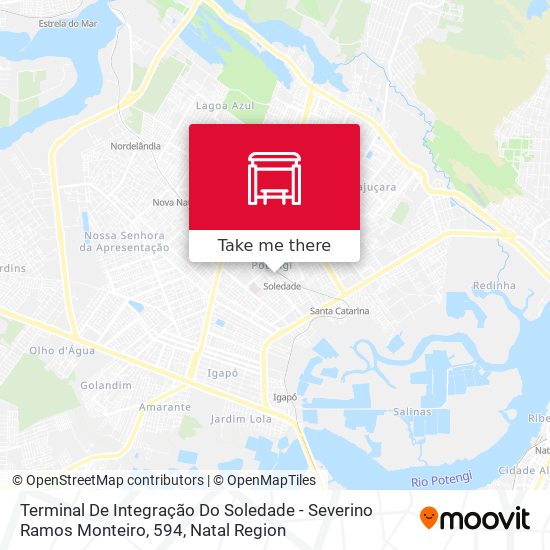 Terminal De Integração Do Soledade - Severino Ramos Monteiro, 594 map