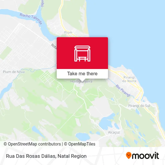 Rua Das Rosas Dálias map