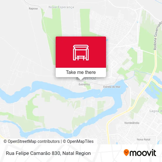 Rua Felipe Camarão 830 map