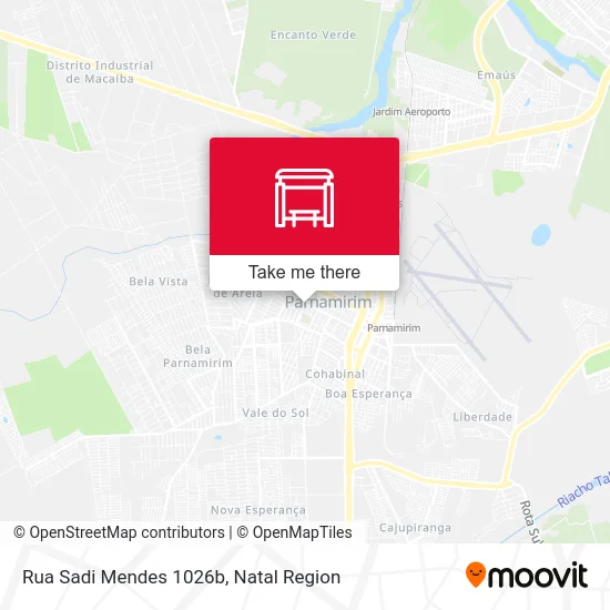 Rua Sadi Mendes 1026b map