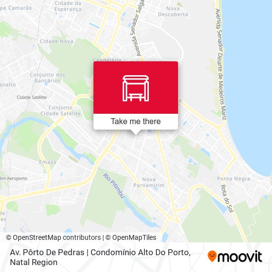 Av. Pôrto De Pedras | Condomínio Alto Do Porto map