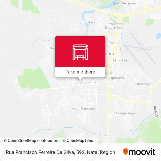 Rua Francisco Ferreira Da Silva, 592 map