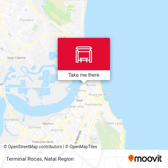 Terminal Rocas map