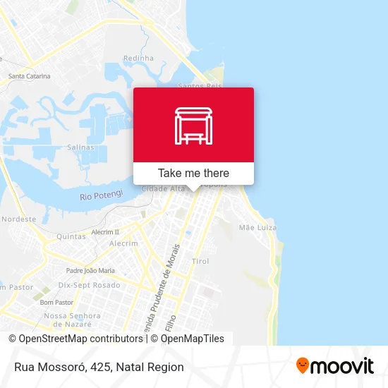 Rua Mossoró, 425 map