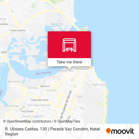 R. Ulisses Caldas, 130 | Parada Vaz Gondim map