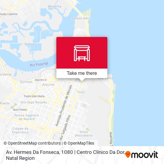 Av. Hermes Da Fonseca, 1080 | Centro Clínico Da Dor map