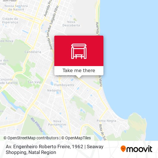 Av. Engenheiro Roberto Freire, 1962 | Seaway Shopping map