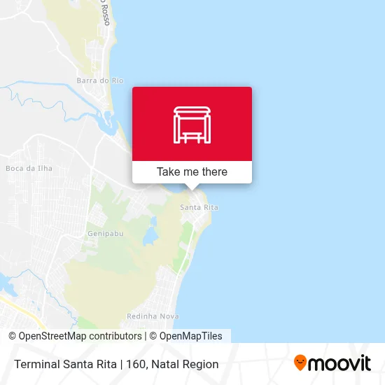 Terminal Santa Rita | 160 map