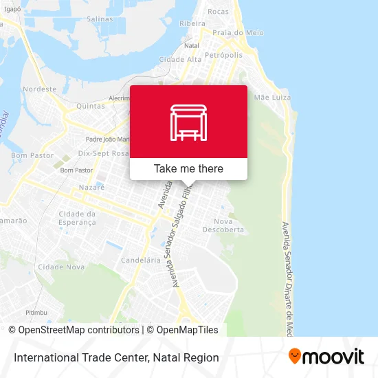 International Trade Center map