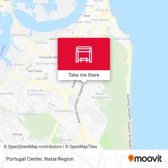 Portugal Center map