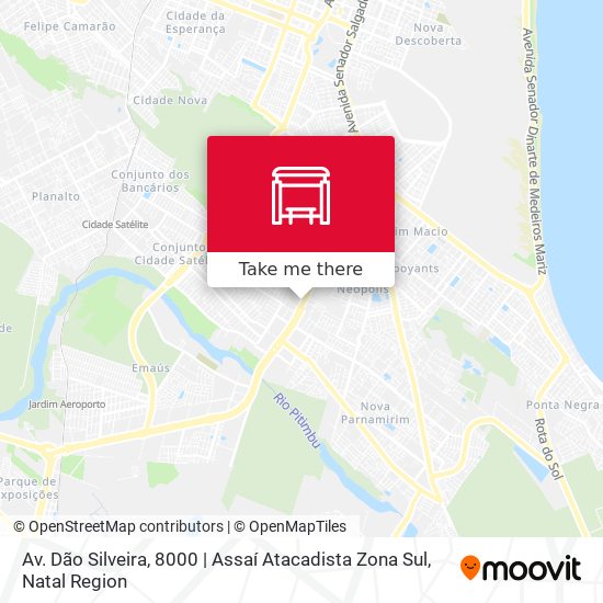 Av. Dão Silveira, 8000 | Assaí Atacadista Zona Sul map