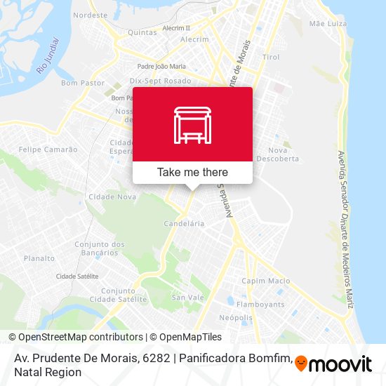 Av. Prudente De Morais, 6282 | Panificadora Bomfim map