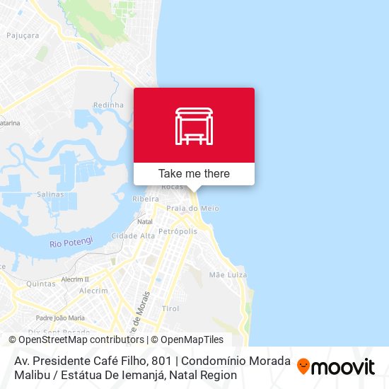 Av. Presidente Café Filho, 801 | Condomínio Morada Malibu / Estátua De Iemanjá map