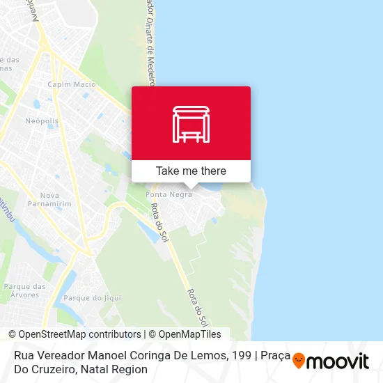 Rua Vereador Manoel Coringa De Lemos, 199 | Praça Do Cruzeiro map