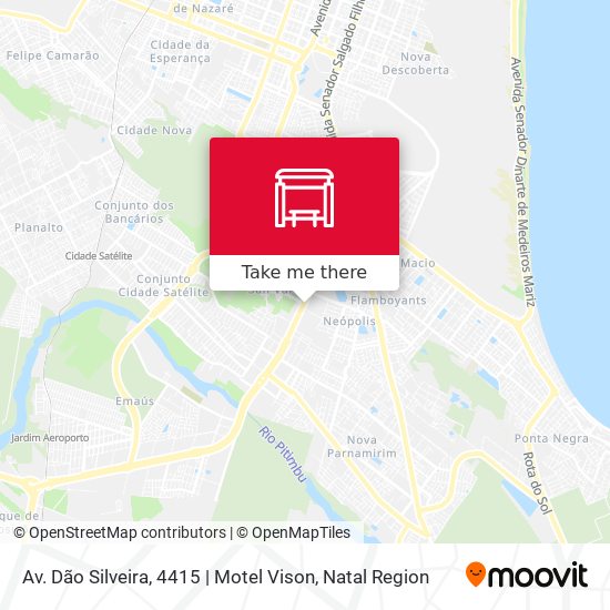 Av. Dão Silveira, 4415 | Motel Vison map