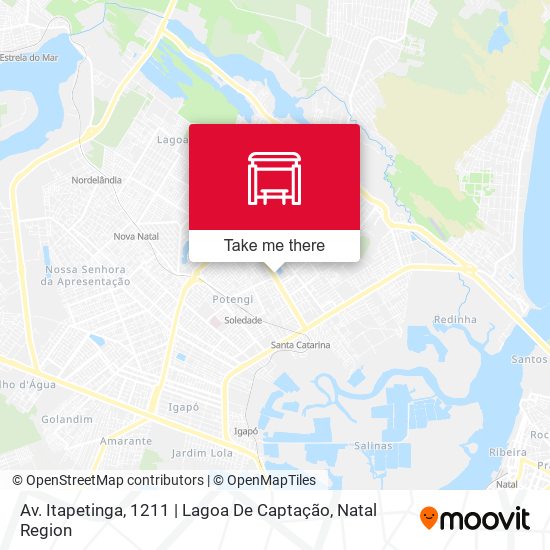 Av. Itapetinga, 1211 | Lagoa De Captação map