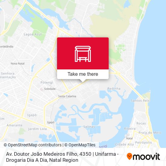 Av. Doutor João Medeiros Filho, 4350 | Unifarma - Drogaria Dia A Dia map