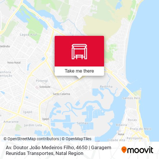 Av. Doutor João Medeiros Filho, 4650 | Garagem Reunidas Transportes map