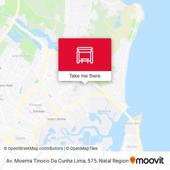 Av. Moema Tinoco Da Cunha Lima, 575 map