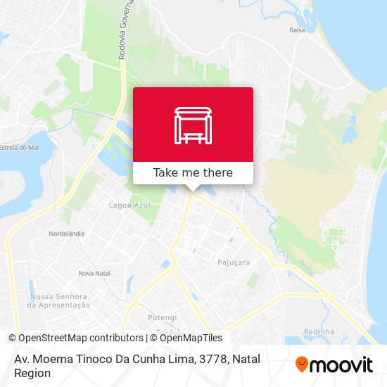 Av. Moema Tinoco Da Cunha Lima, 3778 map