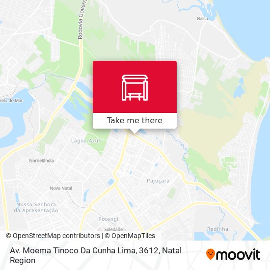 Av. Moema Tinoco Da Cunha Lima, 3612 map