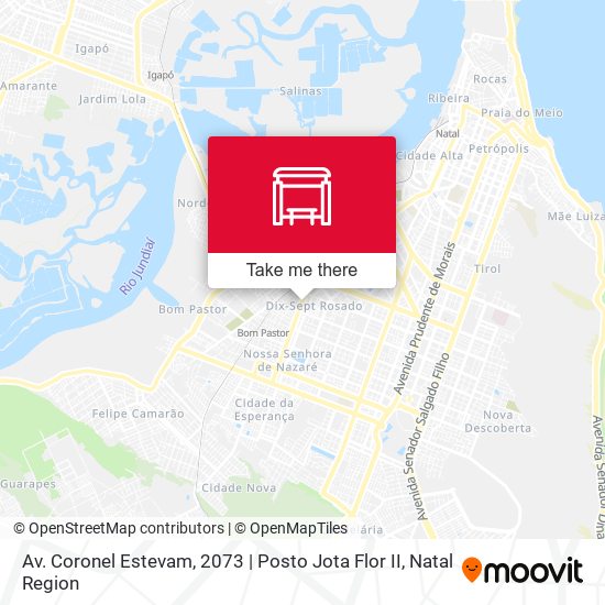 Av. Coronel Estevam, 2073 | Posto Jota Flor II map