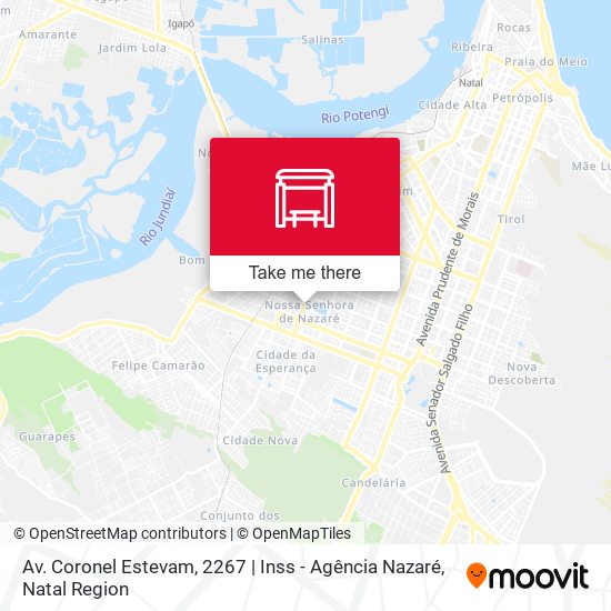 Av. Coronel Estevam, 2267 | Inss - Agência Nazaré map