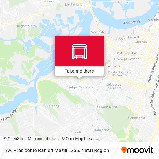 Av. Presidente Ranieri Mazilli, 255 map