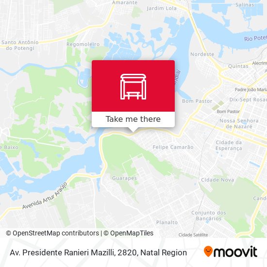 Mapa Av. Presidente Ranieri Mazilli, 2820