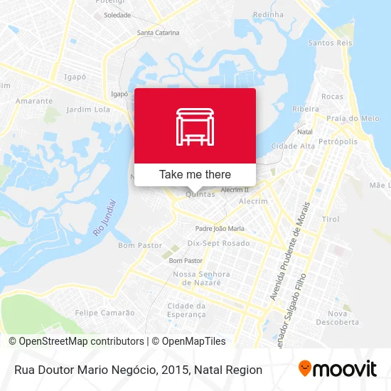 Rua Doutor Mario Negócio, 2015 map