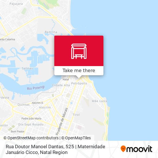 Mapa Rua Doutor Manoel Dantas, 525 | Maternidade Januário Cicco
