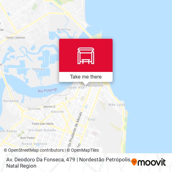 Av. Deodoro Da Fonseca, 479 | Nordestão Petrópolis map