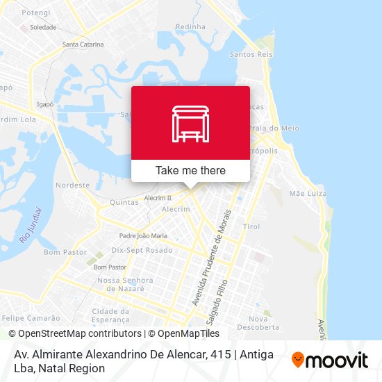 Av. Almirante Alexandrino De Alencar, 415 | Antiga Lba map