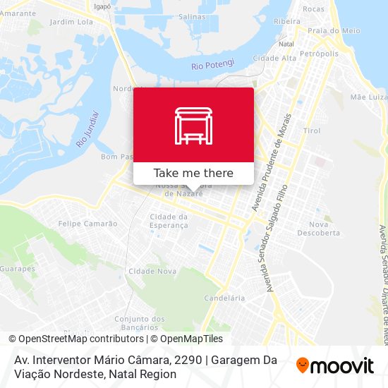 Av. Interventor Mário Câmara, 2290 | Garagem Da Viação Nordeste map