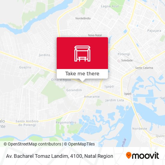 Av. Bacharel Tomaz Landim, 4100 map