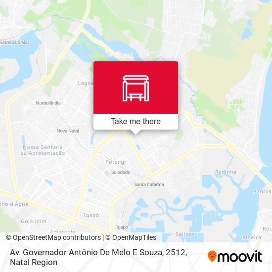 Av. Governador Antônio De Melo E Souza, 2512 map