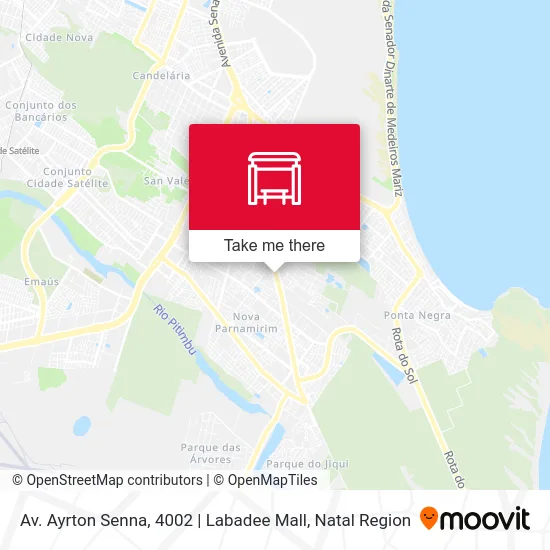 Av. Ayrton Senna, 4002 | Labadee Mall map