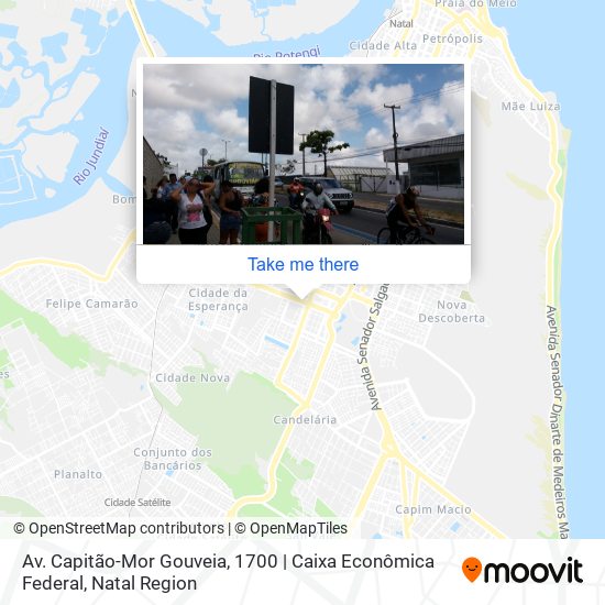 Av. Capitão-Mor Gouveia, 1700 | Caixa Econômica Federal map