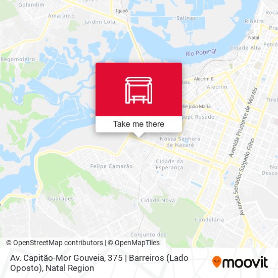 Av. Capitão-Mor Gouveia, 375 | Barreiros (Lado Oposto) map