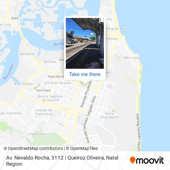 How to get to Av. Bernardo Vieira, 3112 | Queiroz Oliveira in Lagoa Nova by  Bus or Train?