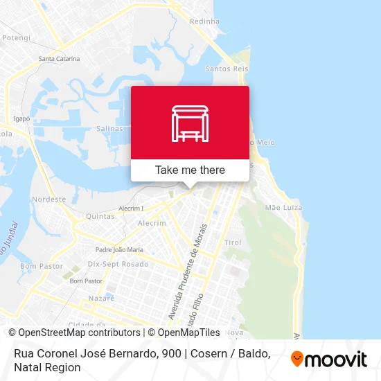 Rua Coronel José Bernardo, 900 | Cosern / Baldo map