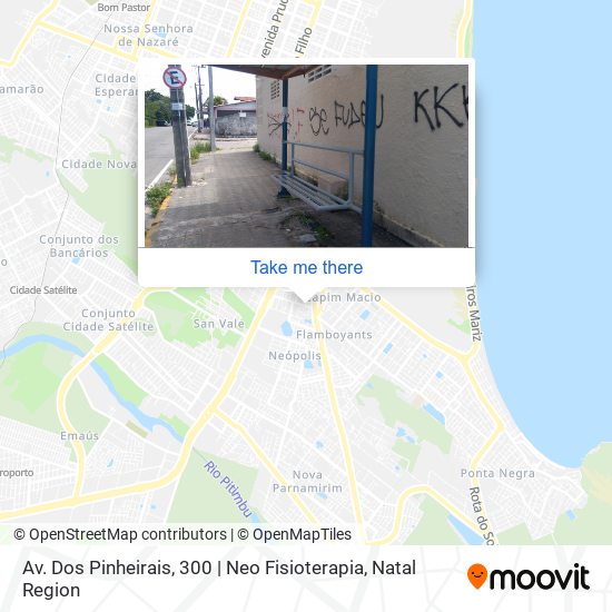 Av. Dos Pinheirais, 300 | Neo Fisioterapia map