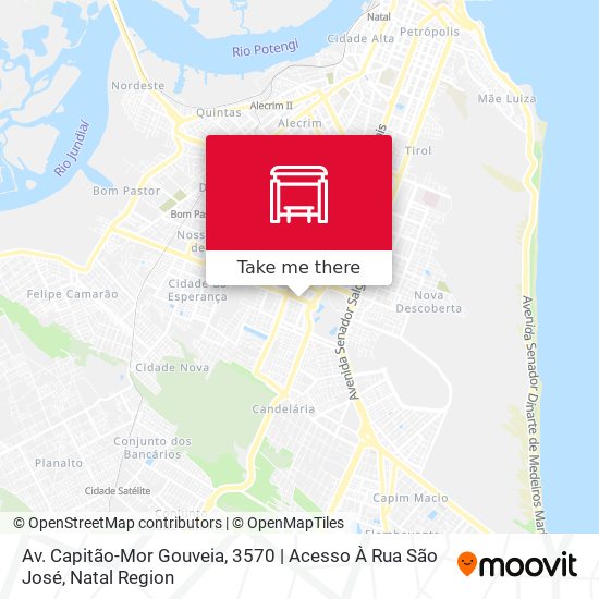 Av. Capitão-Mor Gouveia, 3570 | Acesso À Rua São José map